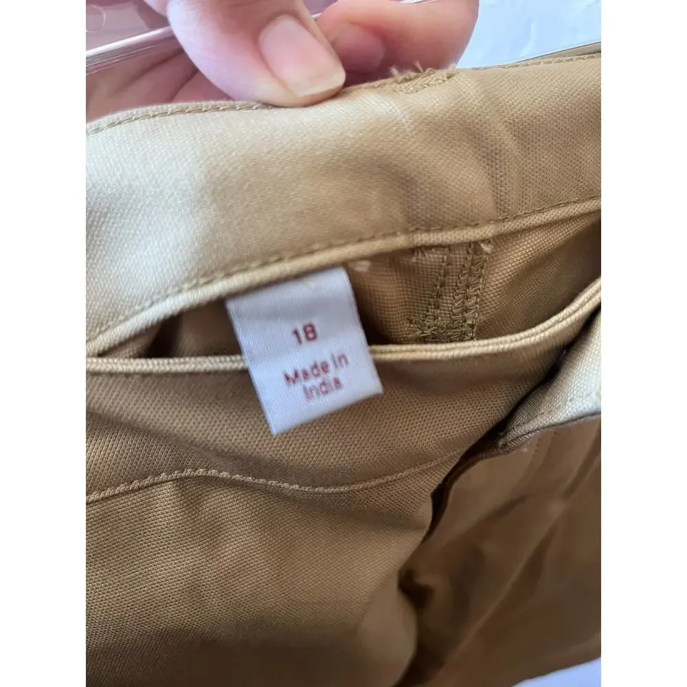 Carhartt Women’s 18W Plus Size Khaki Workwear Shorts‎ NWT Relaxed Fit Utility - Picture 4 of 4